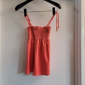 Vintage juicy tie strap terrycloth bandeau top sundress